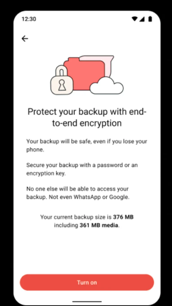 GB WhatsAPP End to End Encryption Features