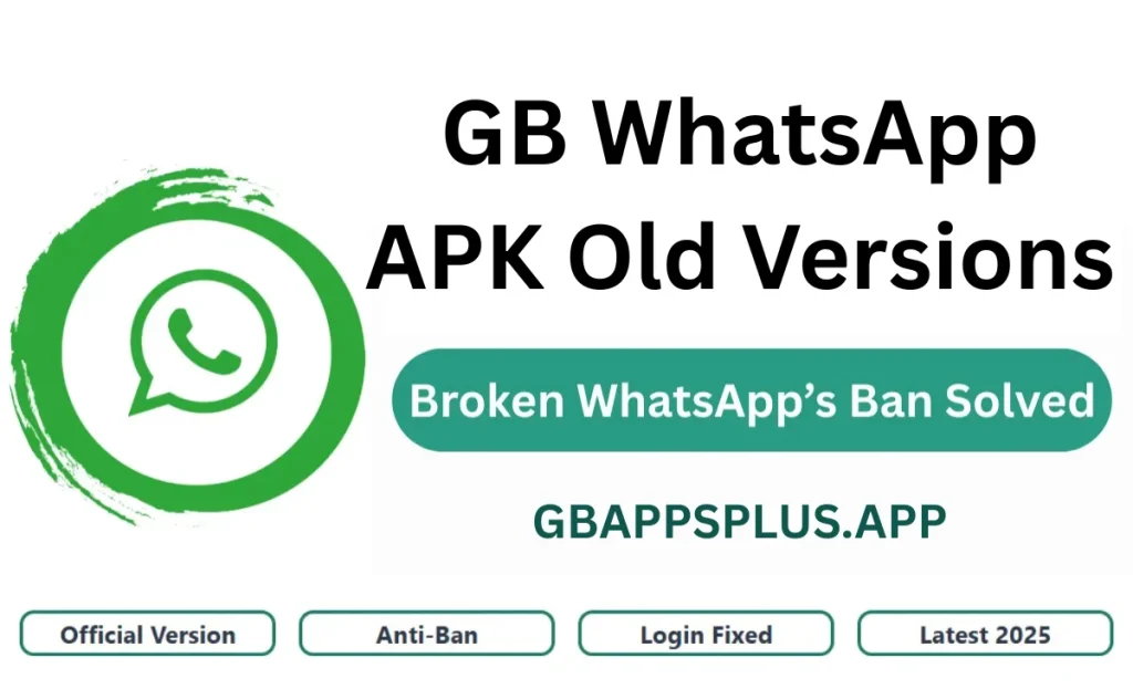 GB WhatsApp APK Old Versions